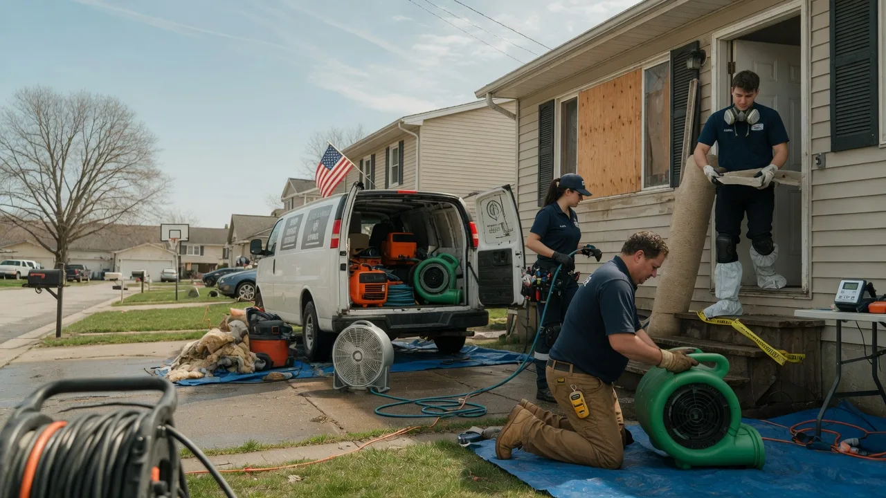 Water Damage Restoration in Lodi, WI near me